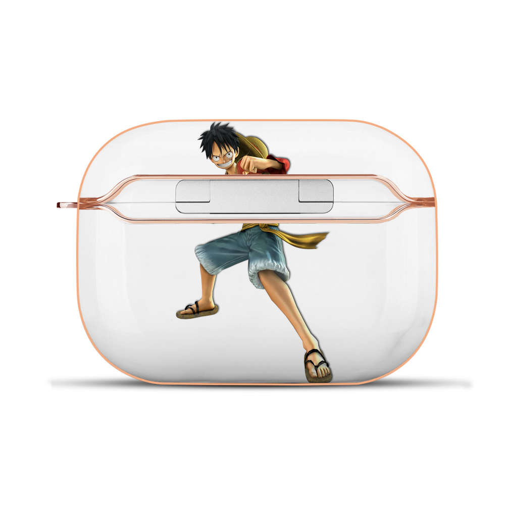 ワンピース モンキー・D・ルフィ ONE PIECE Monkey D. Luffy 【AirPods Pro用】ハードシェル保護ケース｜耐衝撃・防指紋・カラビナ付き商品仕様