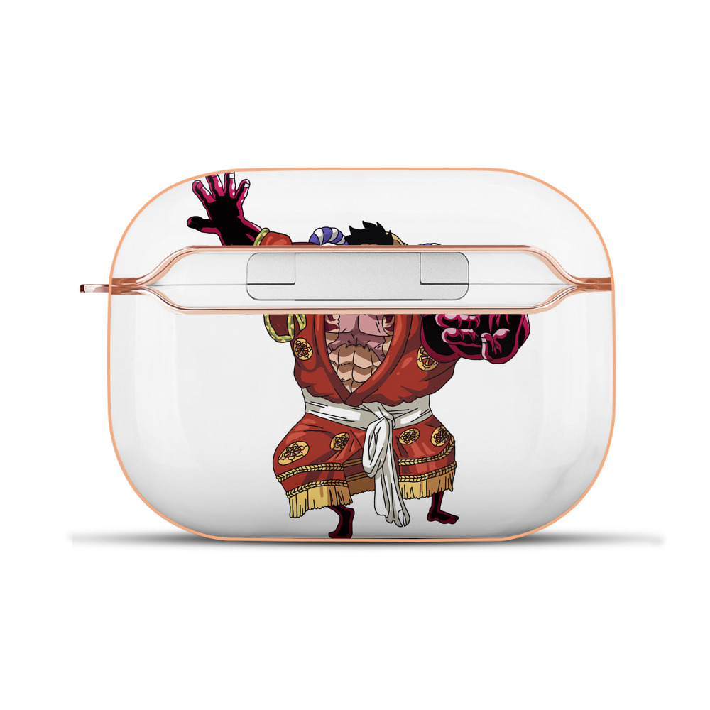ワンピース モンキー・D・ルフィ ONE PIECE Monkey D. Luffy 【AirPods Pro用】ハードシェル保護ケース｜耐衝撃・防指紋・カラビナ付き商品仕様