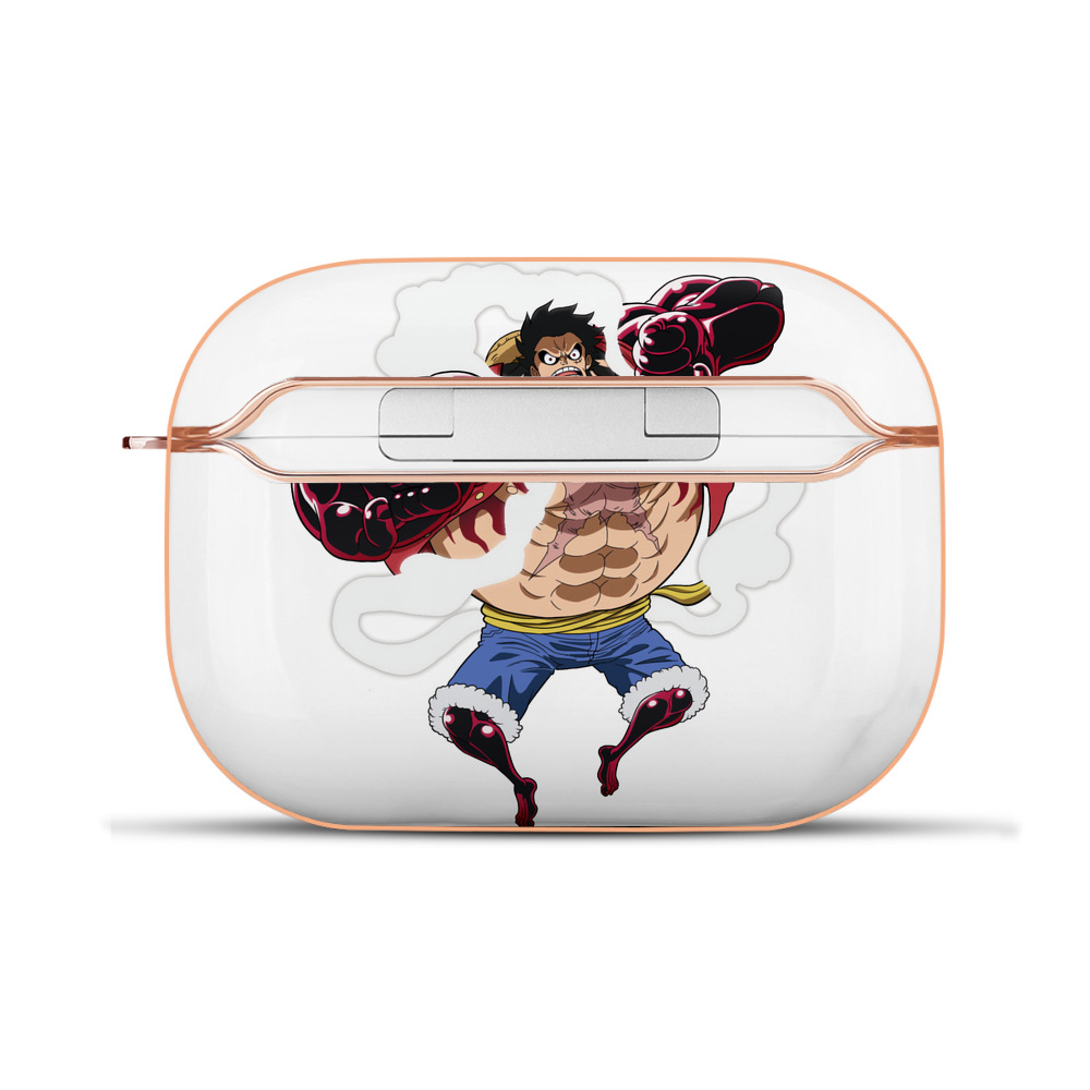 ワンピース モンキー・D・ルフィ ONE PIECE Monkey D. Luffy 【AirPods Pro用】ハードシェル保護ケース｜耐衝撃・防指紋・カラビナ付き商品仕様