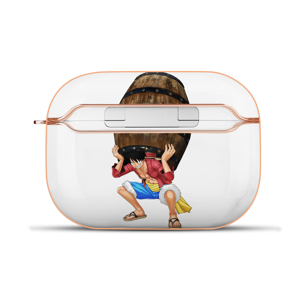 ワンピース モンキー・D・ルフィ ONE PIECE Monkey D. Luffy 【AirPods Pro用】ハードシェル保護ケース｜耐衝撃・防指紋・カラビナ付き商品仕様