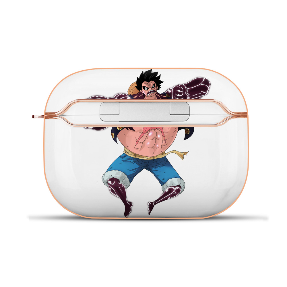 ワンピース モンキー・D・ルフィ ONE PIECE Monkey D. Luffy 【AirPods Pro用】ハードシェル保護ケース｜耐衝撃・防指紋・カラビナ付き商品仕様