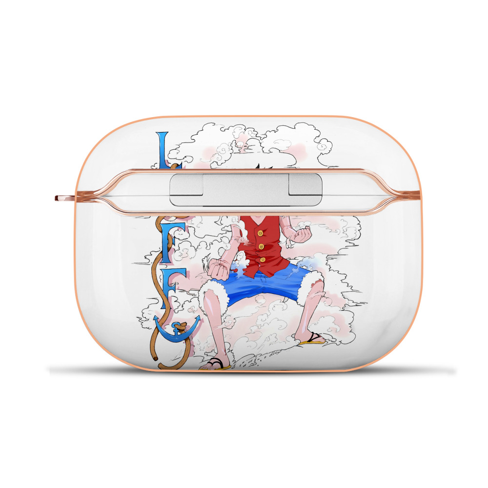 ワンピース モンキー・D・ルフィ ONE PIECE Monkey D. Luffy 【AirPods Pro用】ハードシェル保護ケース｜耐衝撃・防指紋・カラビナ付き商品仕様