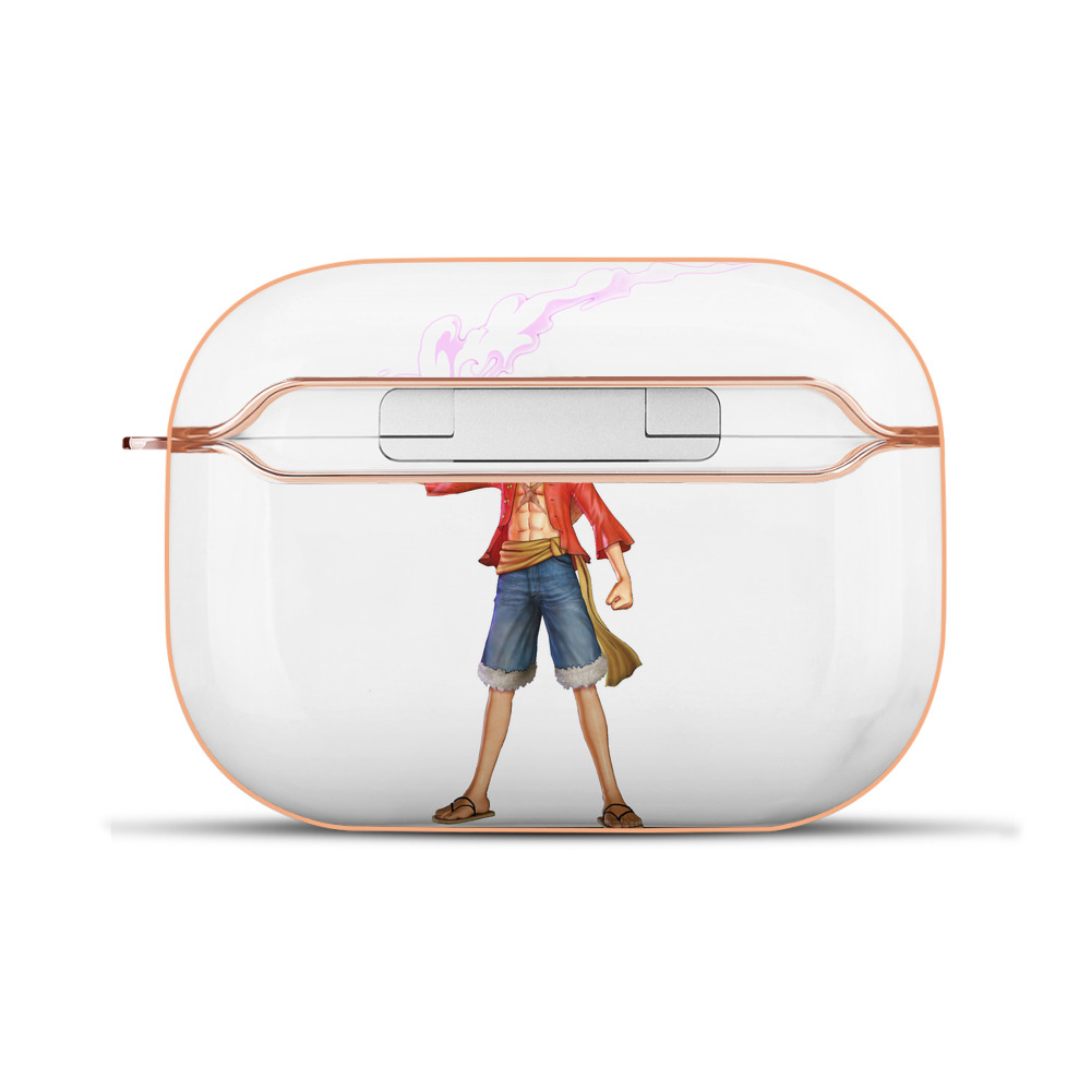 ワンピース モンキー・D・ルフィ ONE PIECE Monkey D. Luffy 【AirPods Pro用】ハードシェル保護ケース｜耐衝撃・防指紋・カラビナ付き商品仕様