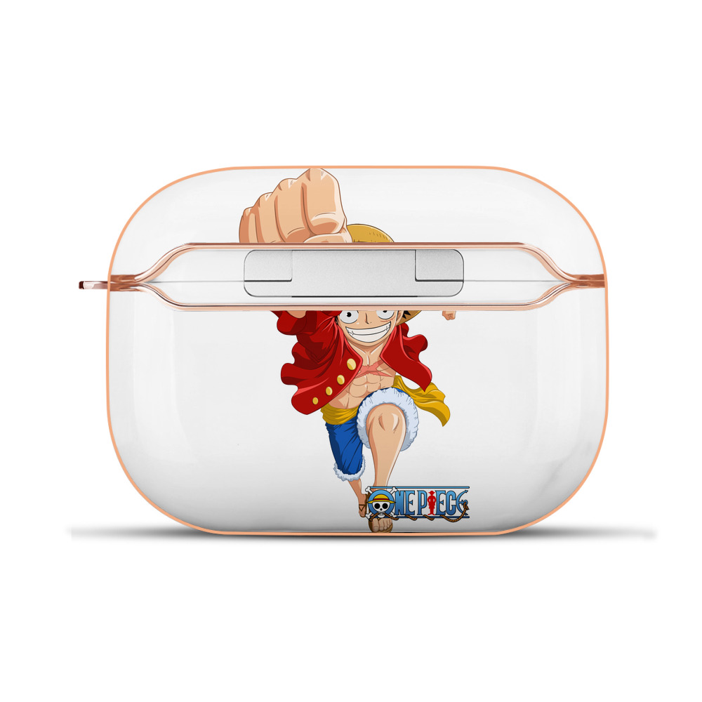 ワンピース モンキー・D・ルフィ ONE PIECE Monkey D. Luffy 【AirPods Pro用】ハードシェル保護ケース｜耐衝撃・防指紋・カラビナ付き商品仕様