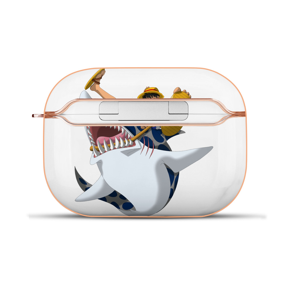 ワンピース モンキー・D・ルフィ ONE PIECE Monkey D. Luffy 【AirPods Pro用】ハードシェル保護ケース｜耐衝撃・防指紋・カラビナ付き商品仕様
