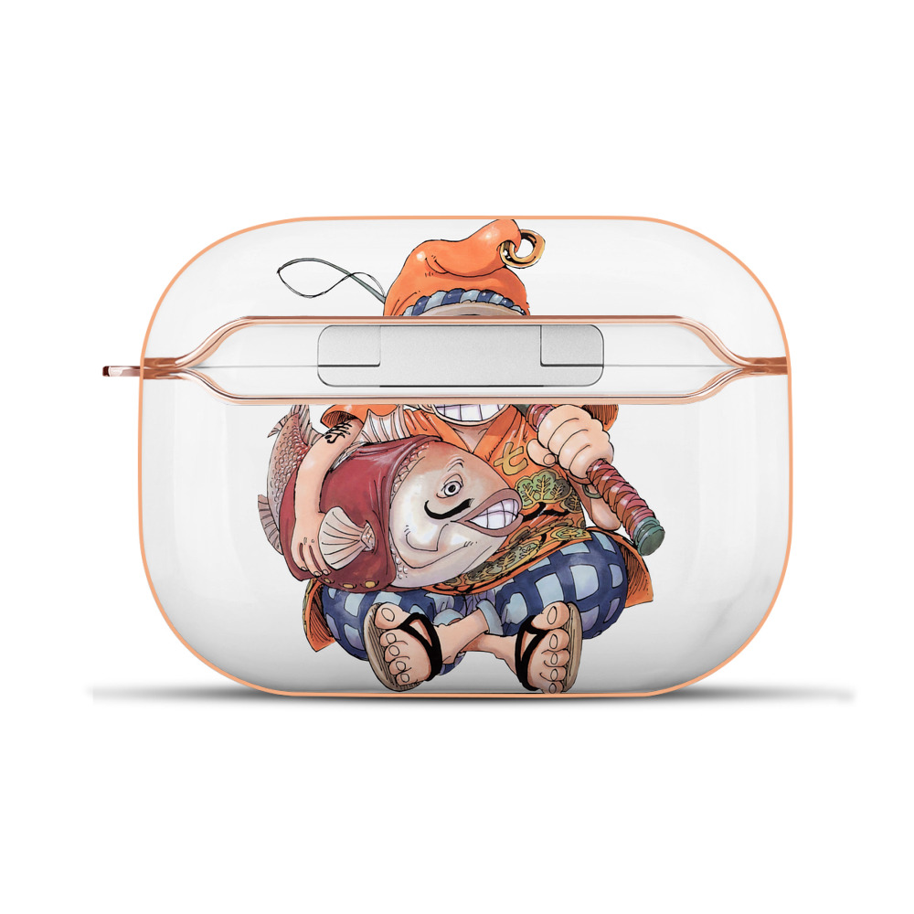 ワンピース モンキー・D・ルフィ ONE PIECE Monkey D. Luffy 【AirPods Pro用】ハードシェル保護ケース｜耐衝撃・防指紋・カラビナ付き商品仕様