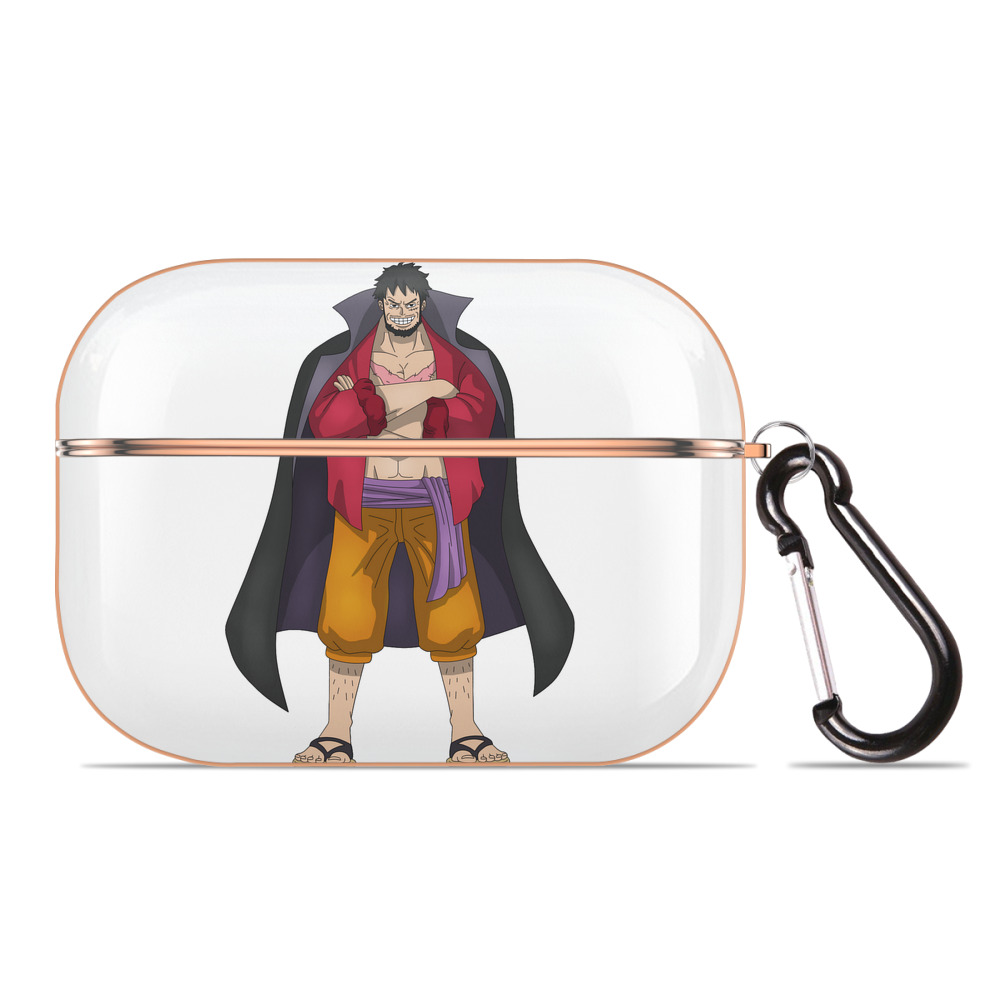 ワンピース モンキー・D・ルフィ ONE PIECE Monkey D. Luffy 【AirPods Pro用】ハードシェル保護ケース｜耐衝撃・防指紋・カラビナ付き商品仕様