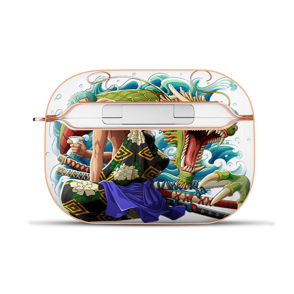 ワンピース ロロノア・ゾロ ONE PIECE Roronoa Zoro 【AirPods Pro用】ハードシェル保護ケース｜耐衝撃・防指紋・カラビナ付き商品仕様