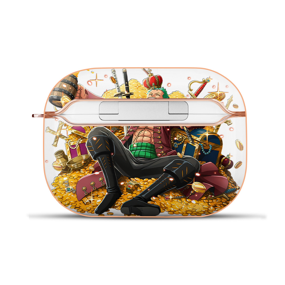 ワンピース ロロノア・ゾロ ONE PIECE Roronoa Zoro 【AirPods Pro用】ハードシェル保護ケース｜耐衝撃・防指紋・カラビナ付き商品仕様