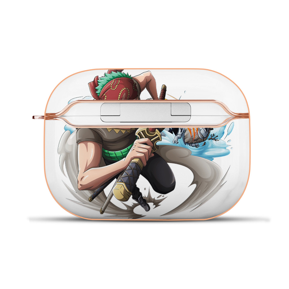 ワンピース ロロノア・ゾロ ONE PIECE Roronoa Zoro 【AirPods Pro用】ハードシェル保護ケース｜耐衝撃・防指紋・カラビナ付き商品仕様