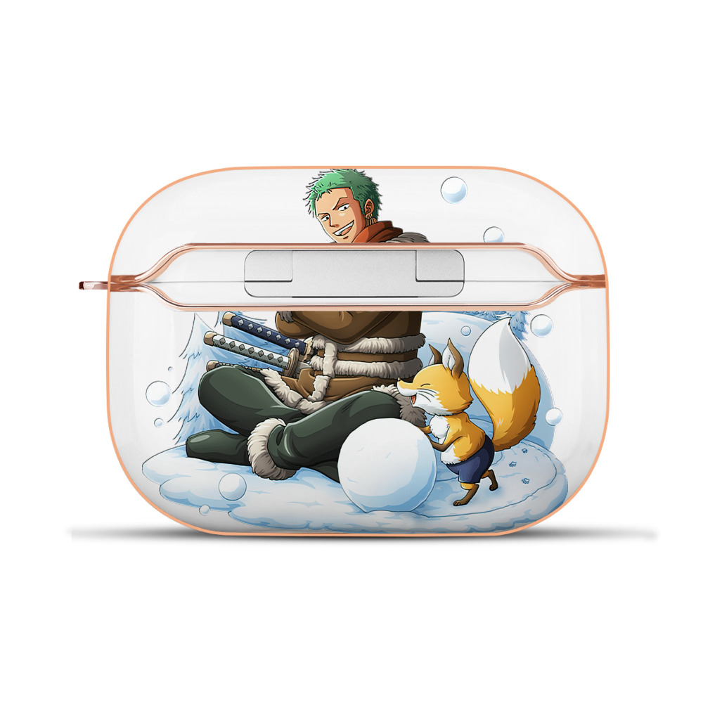 ワンピース ロロノア・ゾロ ONE PIECE Roronoa Zoro 【AirPods Pro用】ハードシェル保護ケース｜耐衝撃・防指紋・カラビナ付き商品仕様