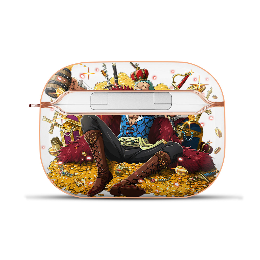 ワンピース ロロノア・ゾロ ONE PIECE Roronoa Zoro 【AirPods Pro用】ハードシェル保護ケース｜耐衝撃・防指紋・カラビナ付き商品仕様