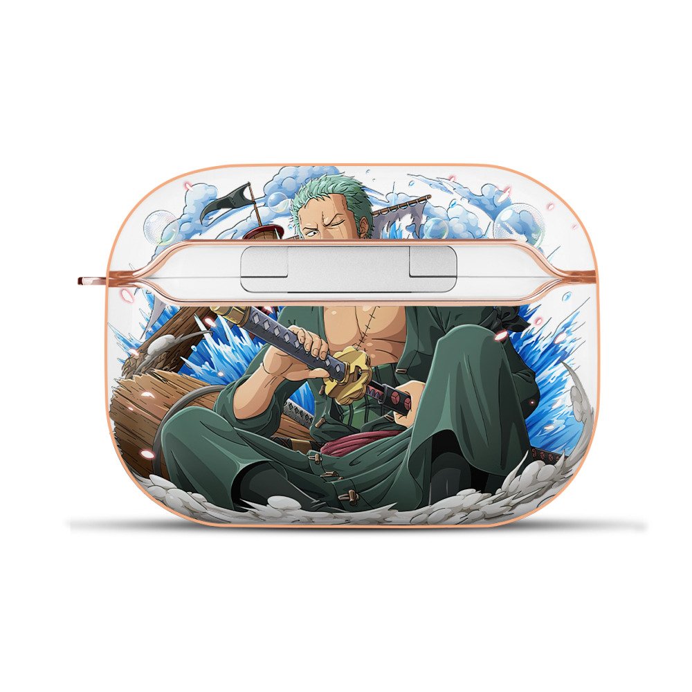 ワンピース ロロノア・ゾロ ONE PIECE Roronoa Zoro 【AirPods Pro用】ハードシェル保護ケース｜耐衝撃・防指紋・カラビナ付き商品仕様