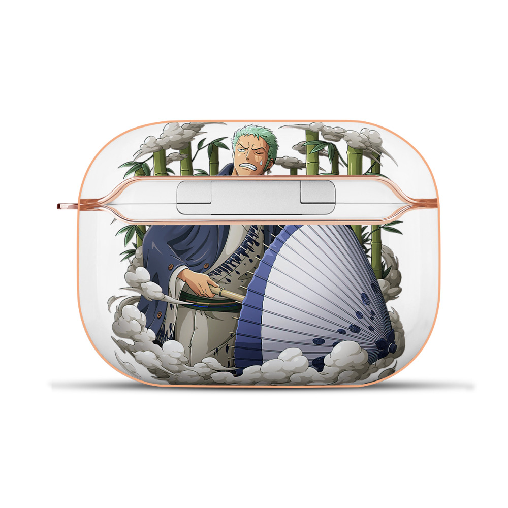 ワンピース ロロノア・ゾロ ONE PIECE Roronoa Zoro 【AirPods Pro用】ハードシェル保護ケース｜耐衝撃・防指紋・カラビナ付き商品仕様