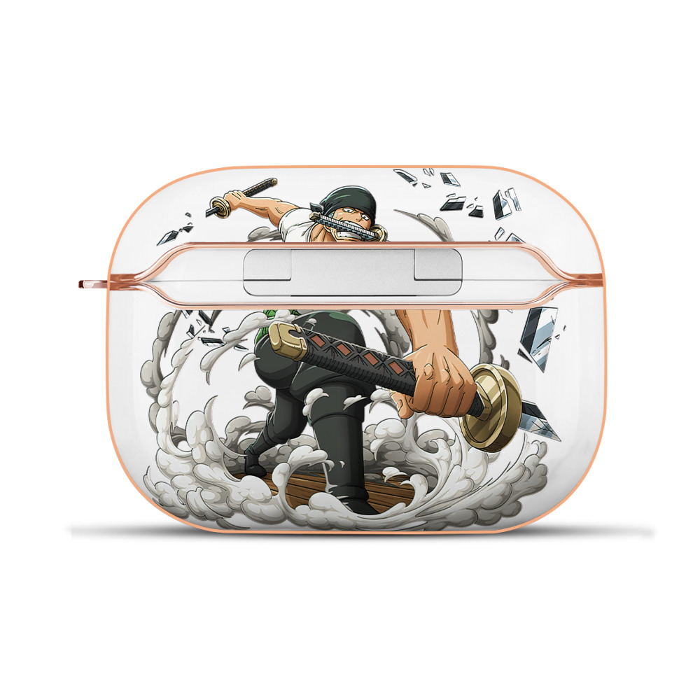 ワンピース ロロノア・ゾロ ONE PIECE Roronoa Zoro 【AirPods Pro用】ハードシェル保護ケース｜耐衝撃・防指紋・カラビナ付き商品仕様