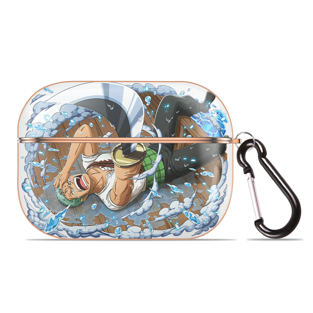 ワンピース ロロノア・ゾロ ONE PIECE Roronoa Zoro 【AirPods Pro用】ハードシェル保護ケース｜耐衝撃・防指紋・カラビナ付き商品仕様