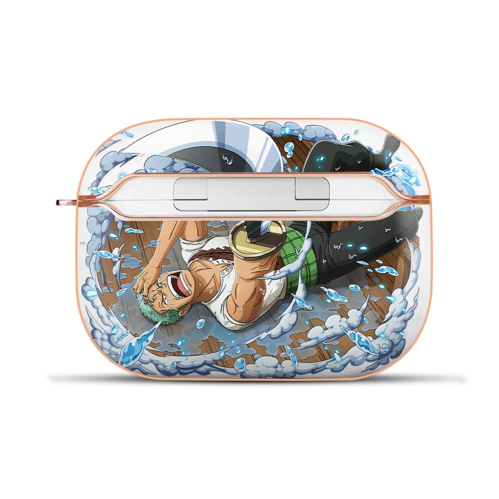 ワンピース ロロノア・ゾロ ONE PIECE Roronoa Zoro 【AirPods Pro用】ハードシェル保護ケース｜耐衝撃・防指紋・カラビナ付き商品仕様