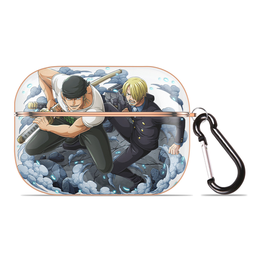 ワンピース ロロノア・ゾロ ONE PIECE Roronoa Zoro 【AirPods Pro用】ハードシェル保護ケース｜耐衝撃・防指紋・カラビナ付き商品仕様