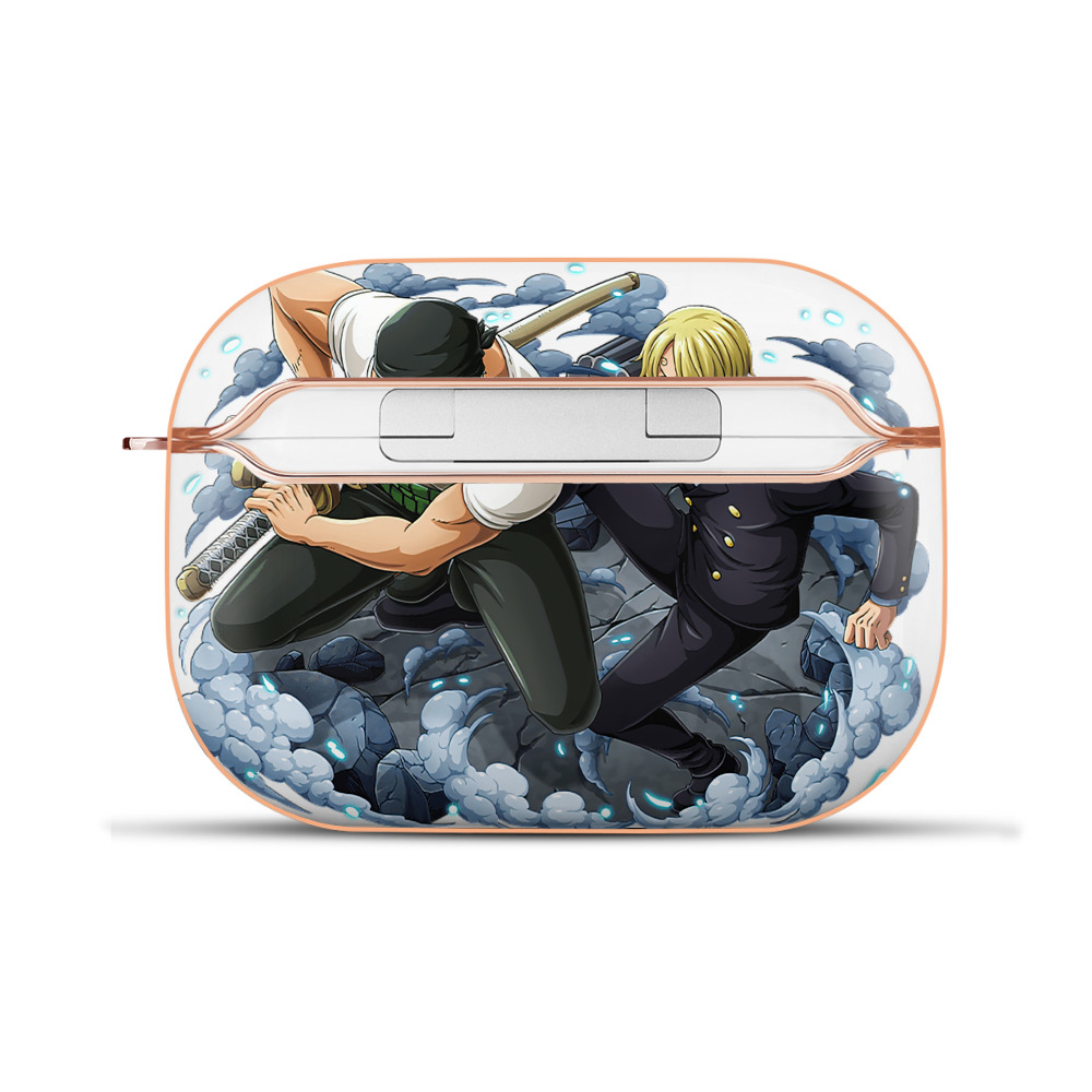 ワンピース ロロノア・ゾロ ONE PIECE Roronoa Zoro 【AirPods Pro用】ハードシェル保護ケース｜耐衝撃・防指紋・カラビナ付き商品仕様