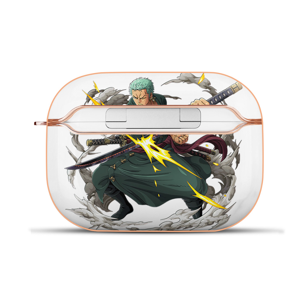 ワンピース ロロノア・ゾロ ONE PIECE Roronoa Zoro 【AirPods Pro用】ハードシェル保護ケース｜耐衝撃・防指紋・カラビナ付き商品仕様
