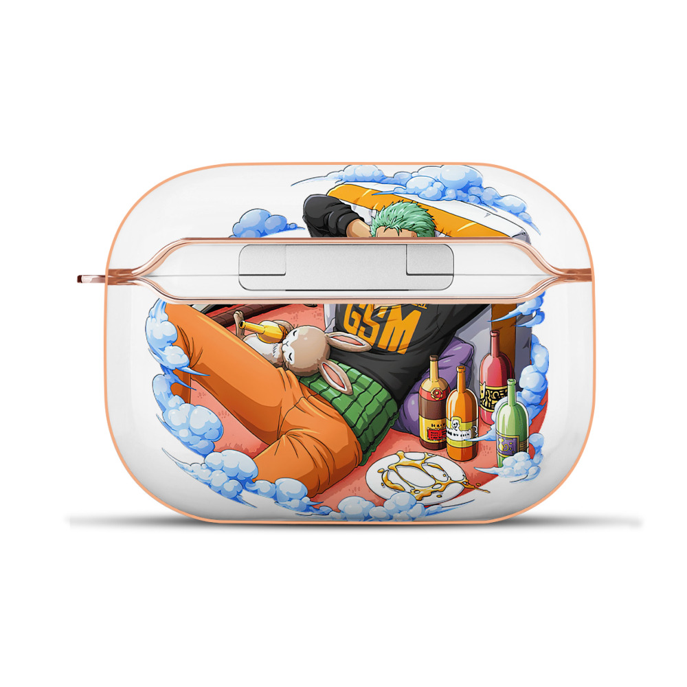 ワンピース ロロノア・ゾロ ONE PIECE Roronoa Zoro 【AirPods Pro用】ハードシェル保護ケース｜耐衝撃・防指紋・カラビナ付き商品仕様