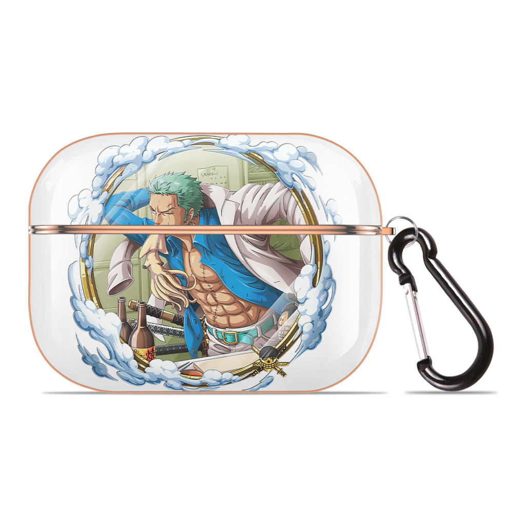 ワンピース ロロノア・ゾロ ONE PIECE Roronoa Zoro 【AirPods Pro用】ハードシェル保護ケース｜耐衝撃・防指紋・カラビナ付き商品仕様