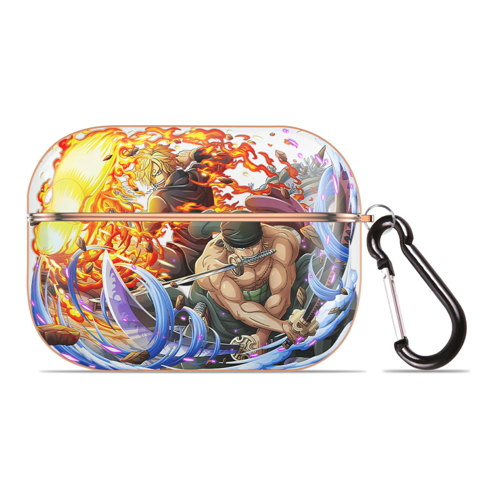 ワンピース ロロノア・ゾロ ONE PIECE Roronoa Zoro 【AirPods Pro用】ハードシェル保護ケース｜耐衝撃・防指紋・カラビナ付き商品仕様