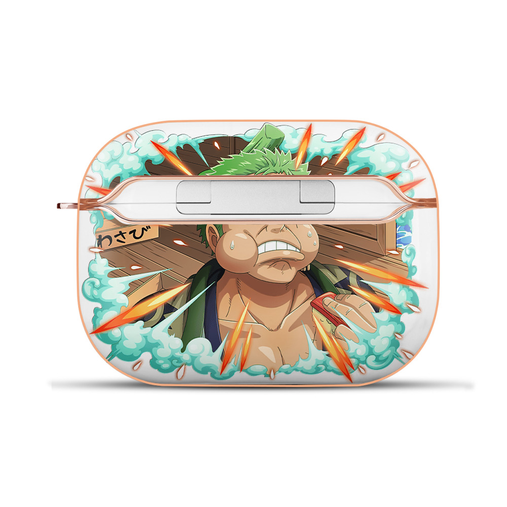 ワンピース ロロノア・ゾロ ONE PIECE Roronoa Zoro 【AirPods Pro用】ハードシェル保護ケース｜耐衝撃・防指紋・カラビナ付き商品仕様