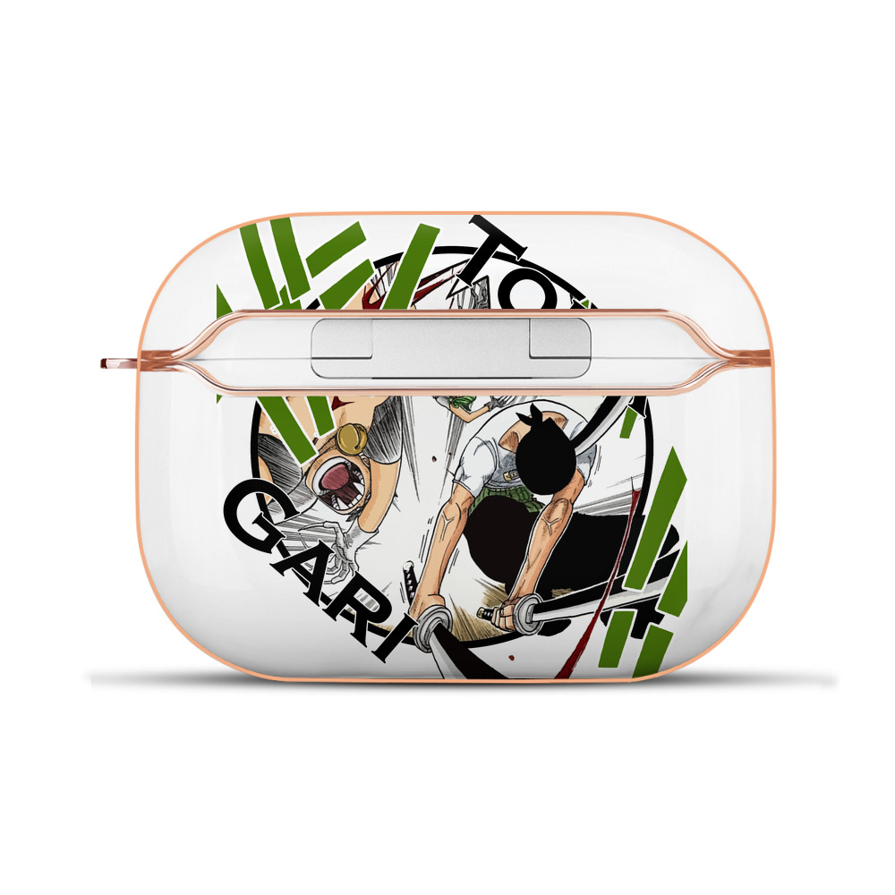 ワンピース ロロノア・ゾロ ONE PIECE Roronoa Zoro 【AirPods Pro用】ハードシェル保護ケース｜耐衝撃・防指紋・カラビナ付き商品仕様