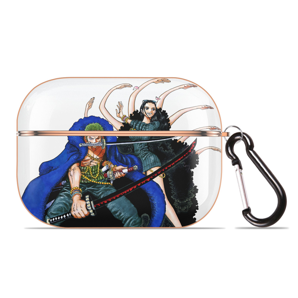 ワンピース ロロノア・ゾロ ONE PIECE Roronoa Zoro 【AirPods Pro用】ハードシェル保護ケース｜耐衝撃・防指紋・カラビナ付き商品仕様
