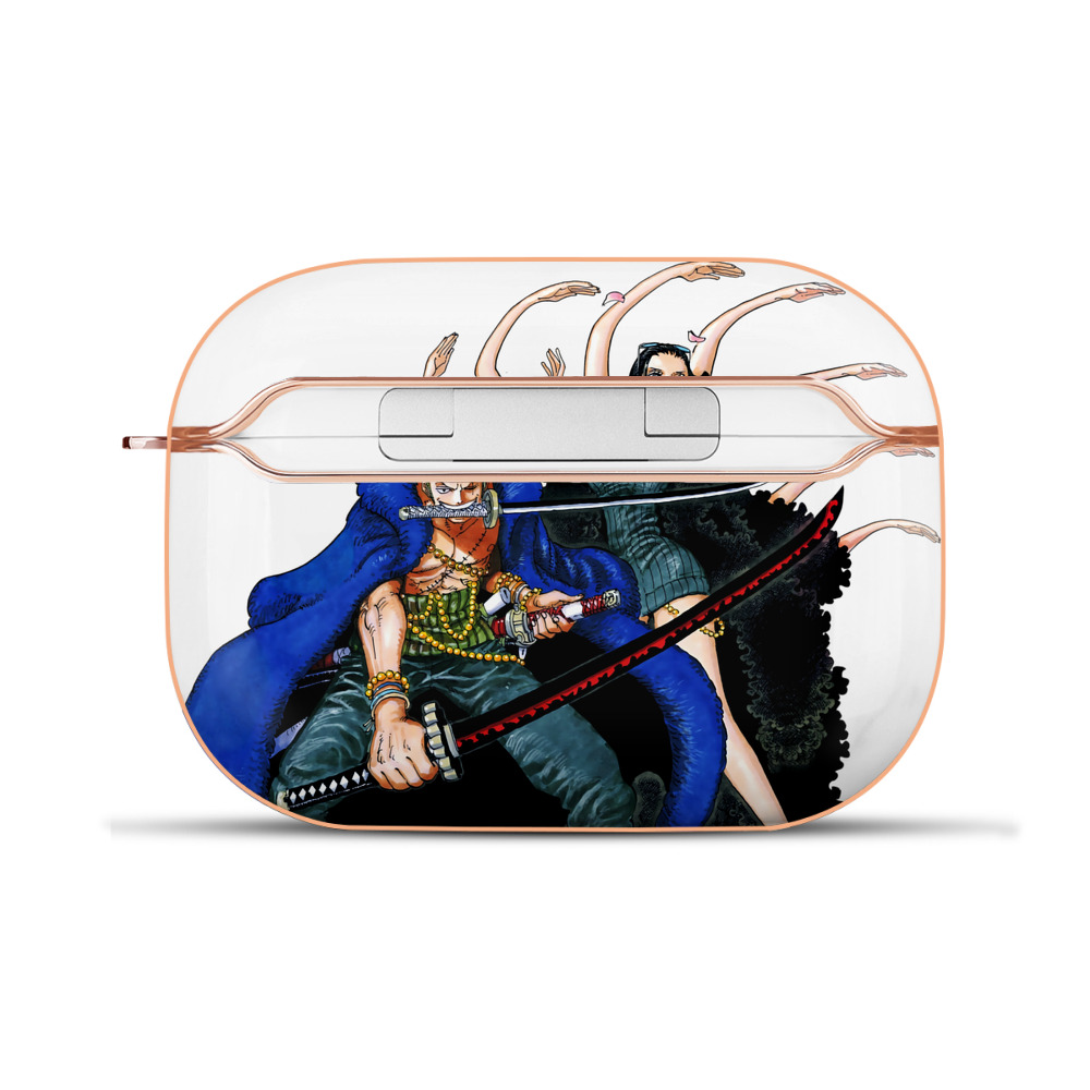 ワンピース ロロノア・ゾロ ONE PIECE Roronoa Zoro 【AirPods Pro用】ハードシェル保護ケース｜耐衝撃・防指紋・カラビナ付き商品仕様