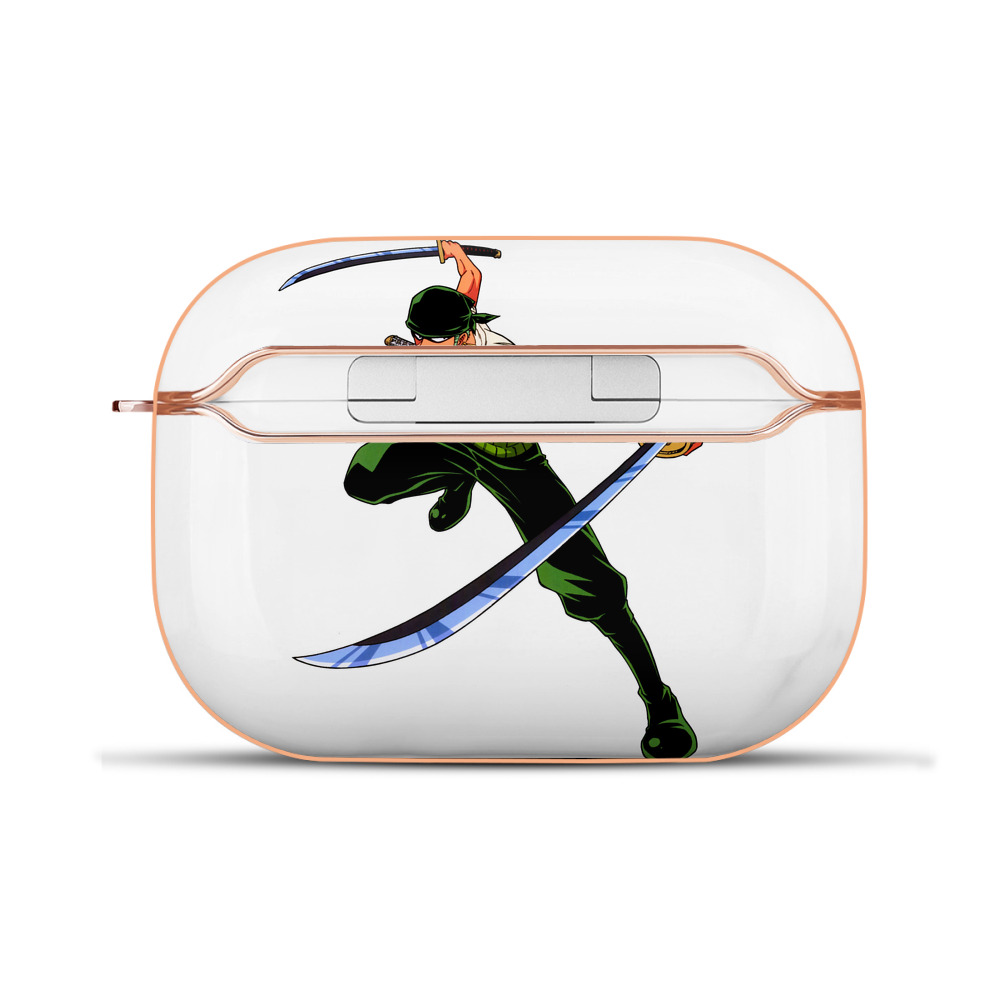 ワンピース ロロノア・ゾロ ONE PIECE Roronoa Zoro 【AirPods Pro用】ハードシェル保護ケース｜耐衝撃・防指紋・カラビナ付き商品仕様