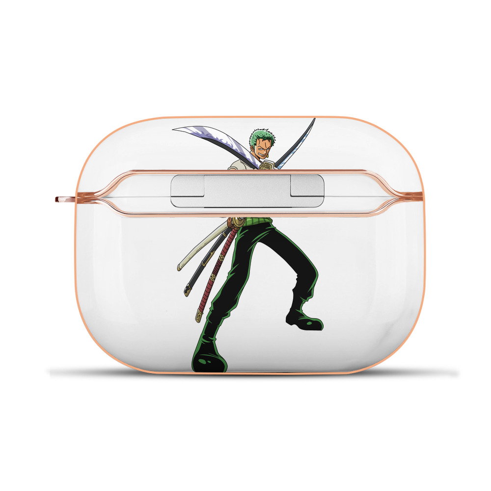 ワンピース ロロノア・ゾロ ONE PIECE Roronoa Zoro 【AirPods Pro用】ハードシェル保護ケース｜耐衝撃・防指紋・カラビナ付き商品仕様