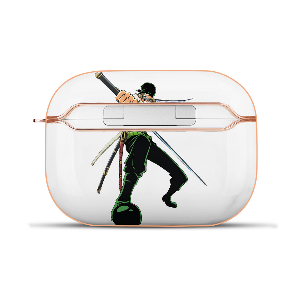 ワンピース ロロノア・ゾロ ONE PIECE Roronoa Zoro 【AirPods Pro用】ハードシェル保護ケース｜耐衝撃・防指紋・カラビナ付き商品仕様