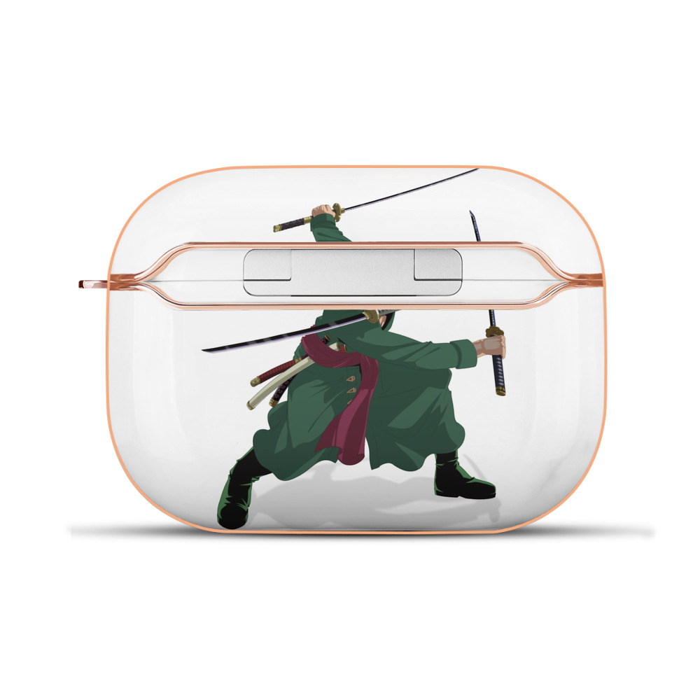 ワンピース ロロノア・ゾロ ONE PIECE Roronoa Zoro 【AirPods Pro用】ハードシェル保護ケース｜耐衝撃・防指紋・カラビナ付き商品仕様