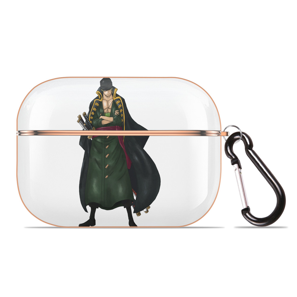 ワンピース ロロノア・ゾロ ONE PIECE Roronoa Zoro 【AirPods Pro用】ハードシェル保護ケース｜耐衝撃・防指紋・カラビナ付き商品仕様