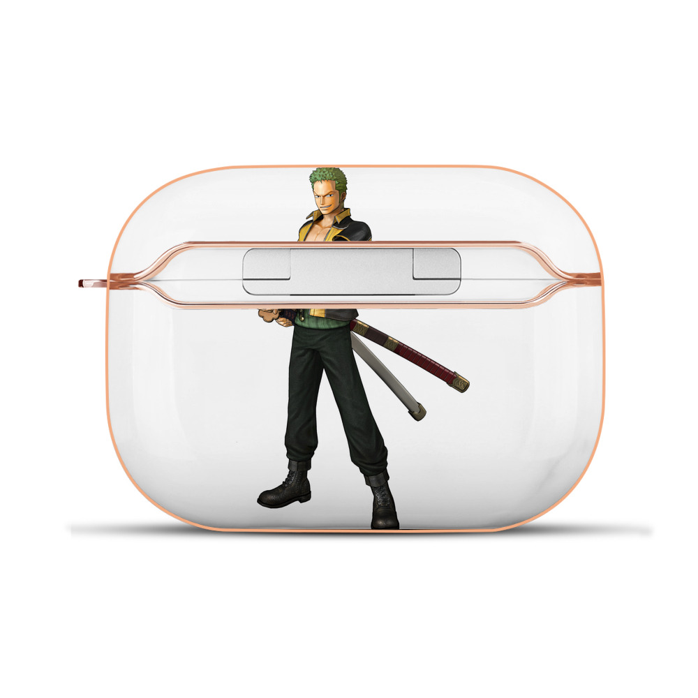 ワンピース ロロノア・ゾロ ONE PIECE Roronoa Zoro 【AirPods Pro用】ハードシェル保護ケース｜耐衝撃・防指紋・カラビナ付き商品仕様