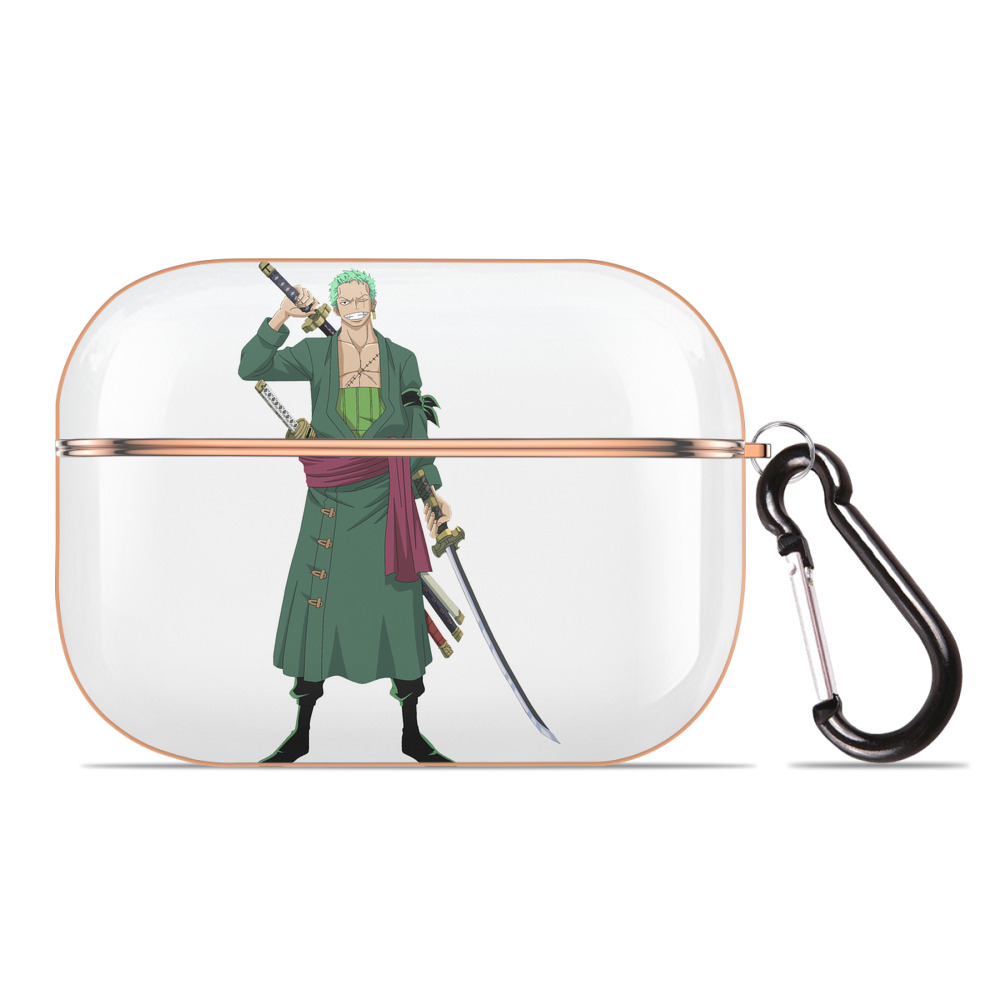 ワンピース ロロノア・ゾロ ONE PIECE Roronoa Zoro 【AirPods Pro用】ハードシェル保護ケース｜耐衝撃・防指紋・カラビナ付き商品仕様