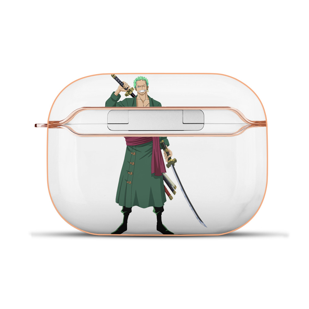 ワンピース ロロノア・ゾロ ONE PIECE Roronoa Zoro 【AirPods Pro用】ハードシェル保護ケース｜耐衝撃・防指紋・カラビナ付き商品仕様