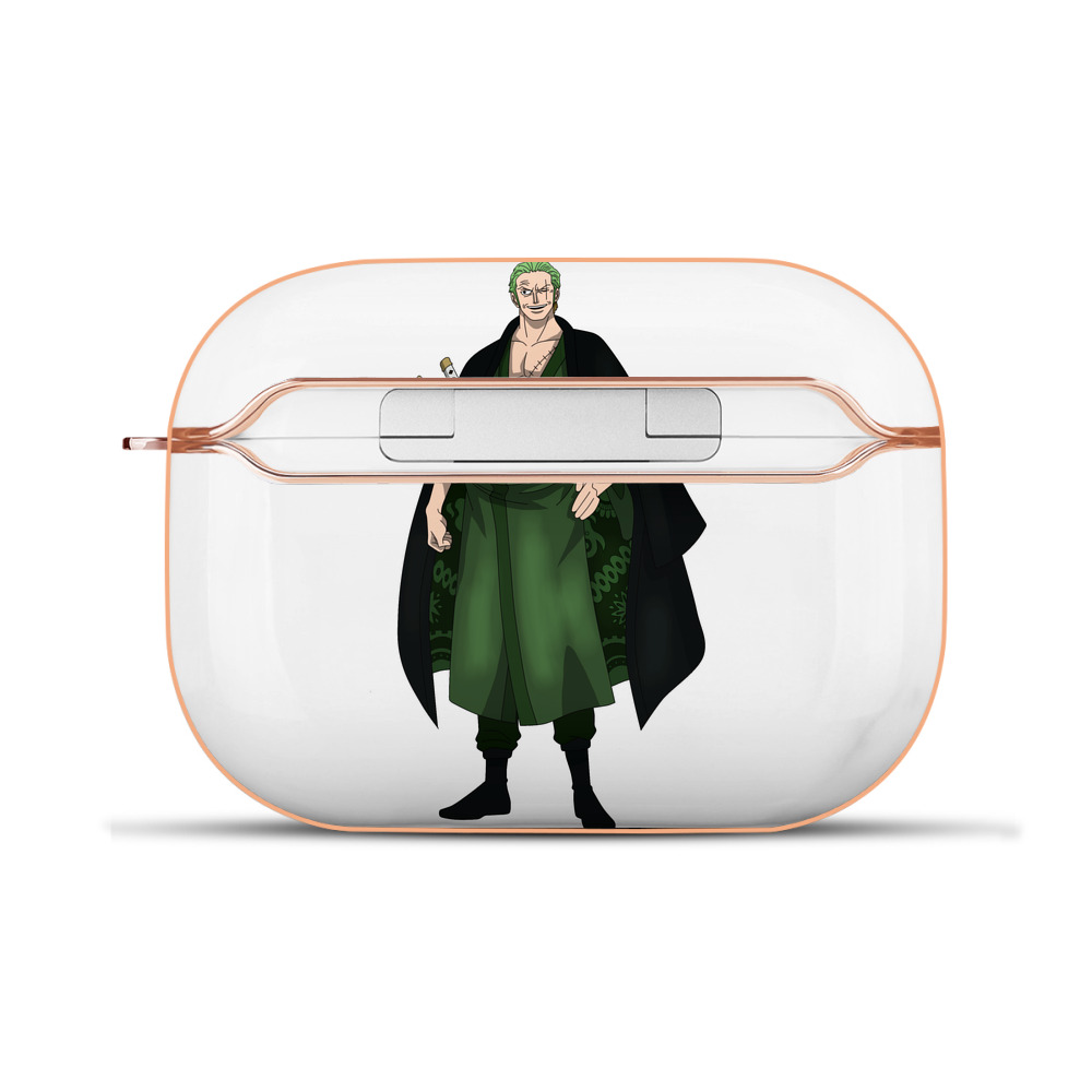 ワンピース ロロノア・ゾロ ONE PIECE Roronoa Zoro 【AirPods Pro用】ハードシェル保護ケース｜耐衝撃・防指紋・カラビナ付き商品仕様