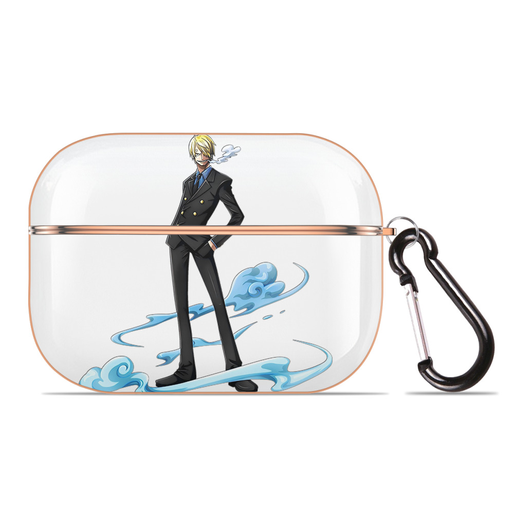 ワンピース サンジ ONE PIECE Sanji 【AirPods Pro用】ハードシェル保護ケース｜耐衝撃・防指紋・カラビナ付き商品仕様