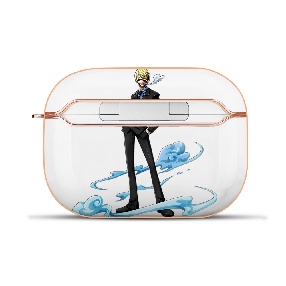 ワンピース サンジ ONE PIECE Sanji 【AirPods Pro用】ハードシェル保護ケース｜耐衝撃・防指紋・カラビナ付き商品仕様