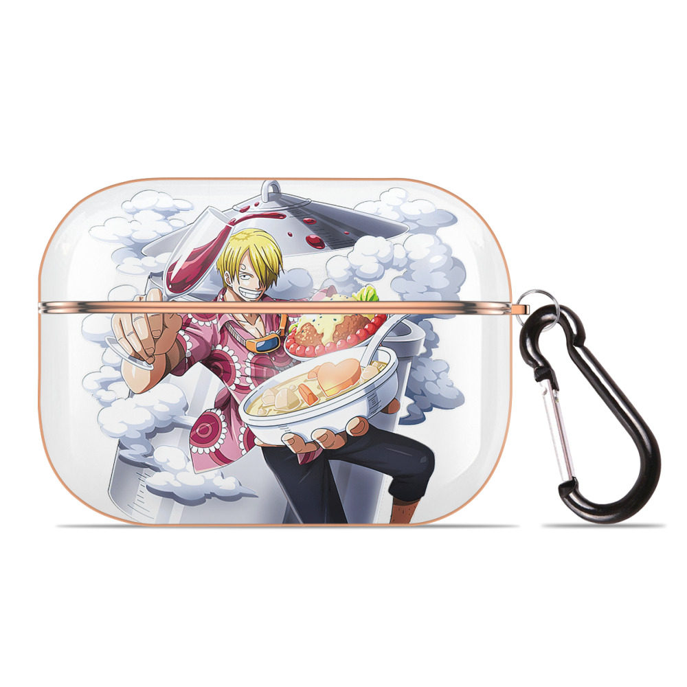 ワンピース サンジ ONE PIECE Sanji 【AirPods Pro用】ハードシェル保護ケース｜耐衝撃・防指紋・カラビナ付き商品仕様