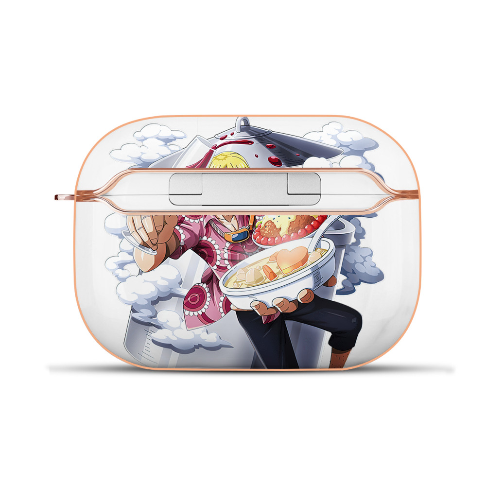 ワンピース サンジ ONE PIECE Sanji 【AirPods Pro用】ハードシェル保護ケース｜耐衝撃・防指紋・カラビナ付き商品仕様
