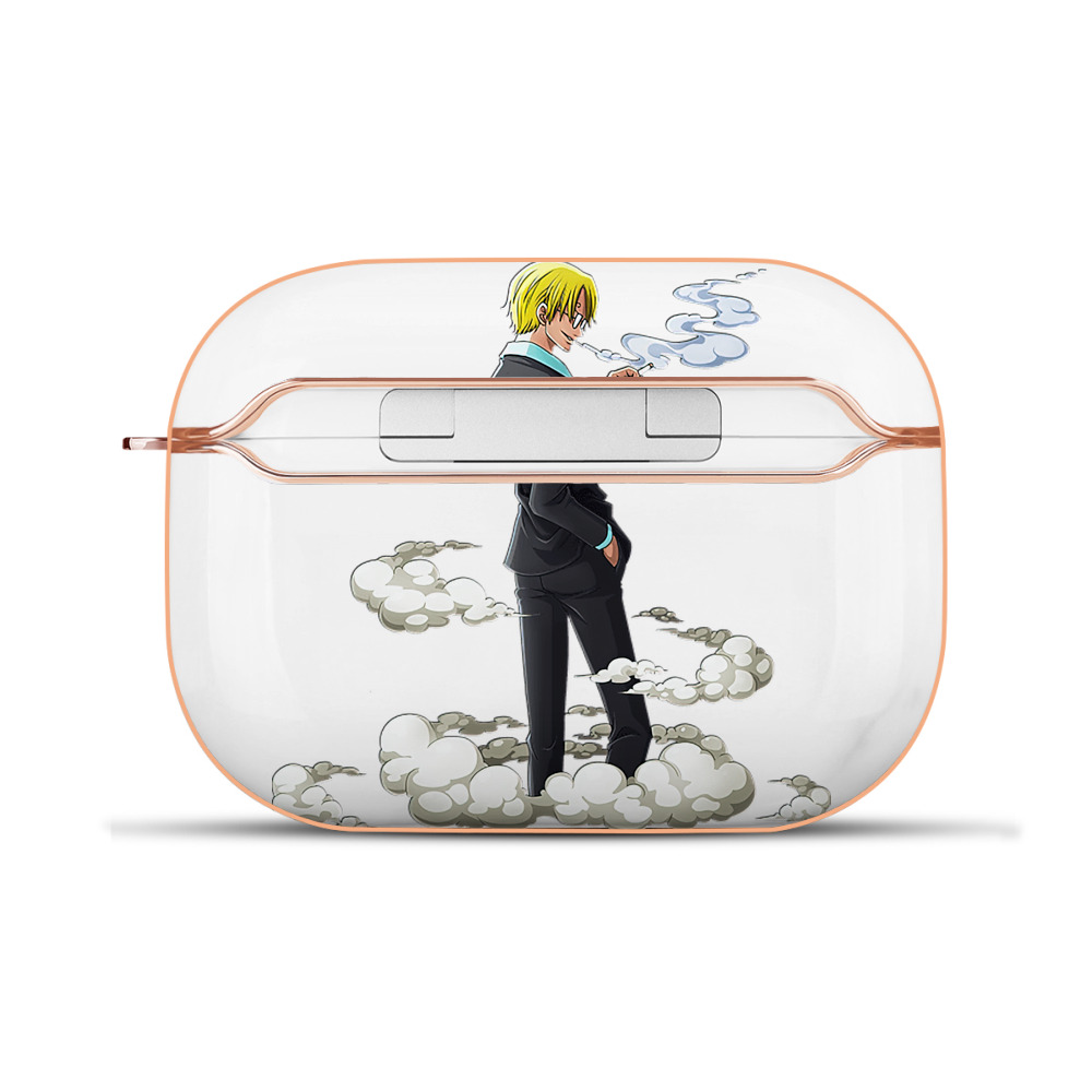 ワンピース サンジ ONE PIECE Sanji 【AirPods Pro用】ハードシェル保護ケース｜耐衝撃・防指紋・カラビナ付き商品仕様