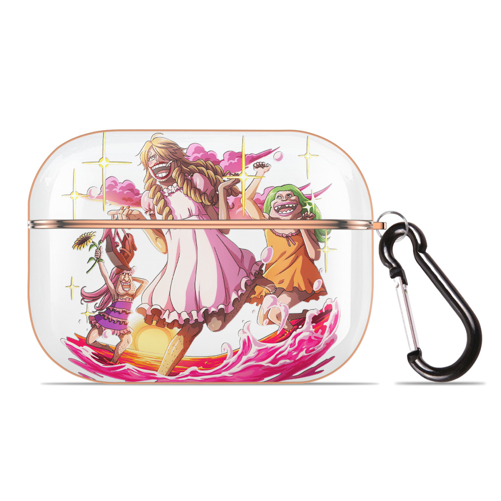 ワンピース サンジ ONE PIECE Sanji 【AirPods Pro用】ハードシェル保護ケース｜耐衝撃・防指紋・カラビナ付き商品仕様