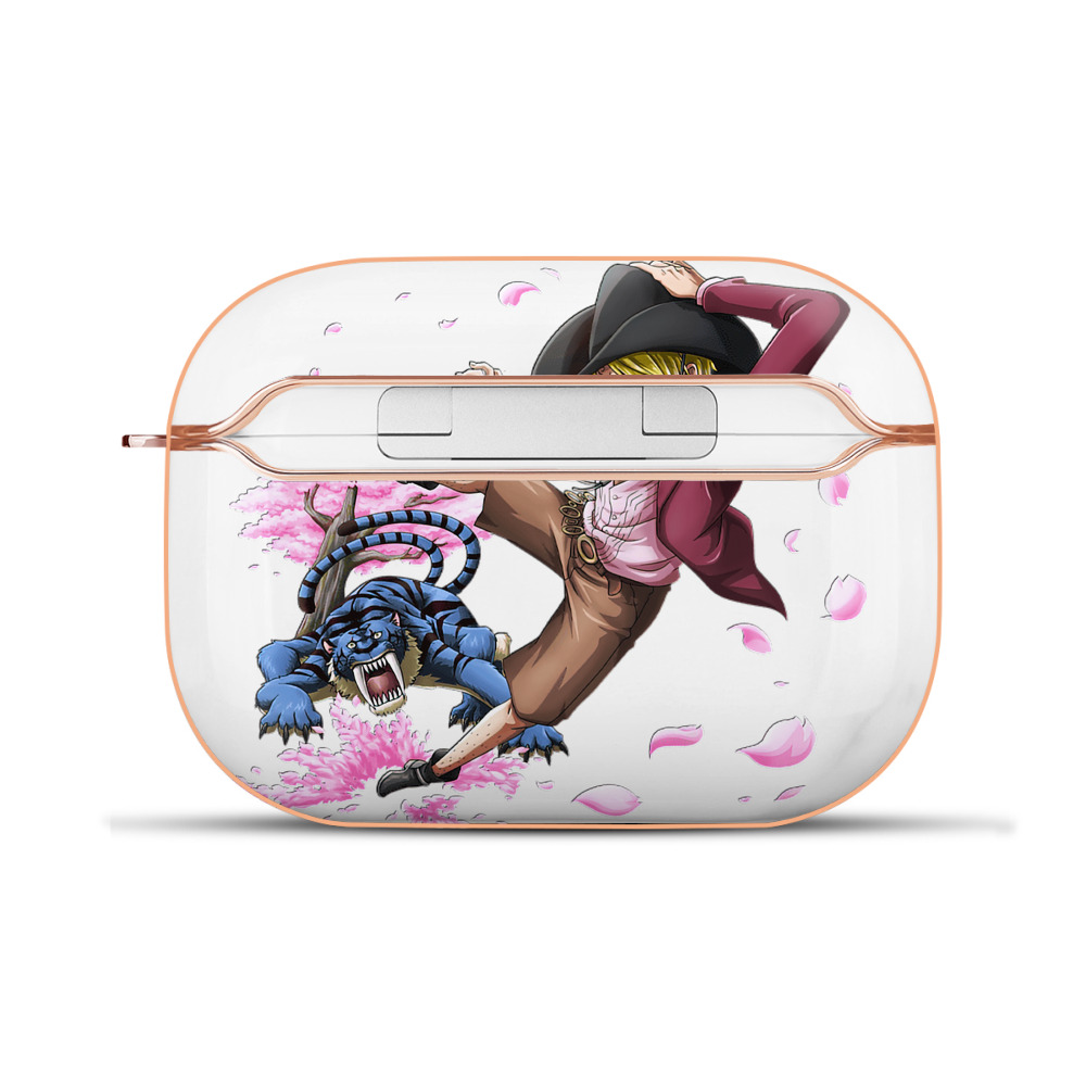 ワンピース サンジ ONE PIECE Sanji 【AirPods Pro用】ハードシェル保護ケース｜耐衝撃・防指紋・カラビナ付き商品仕様