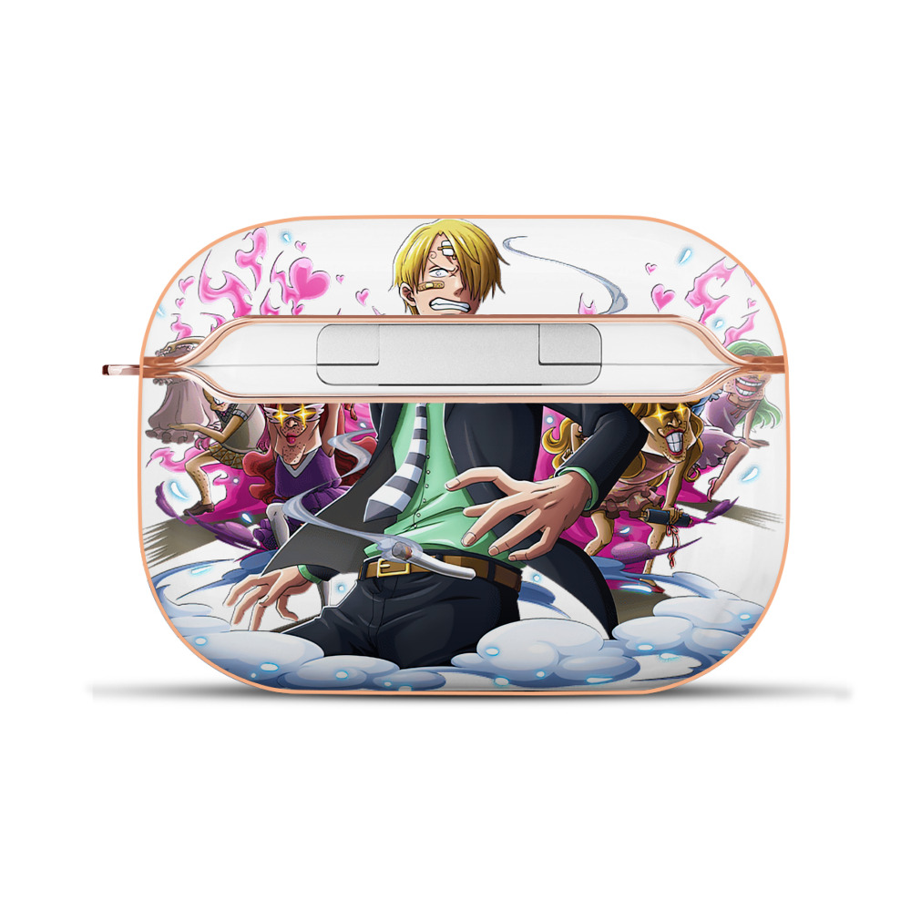 ワンピース サンジ ONE PIECE Sanji 【AirPods Pro用】ハードシェル保護ケース｜耐衝撃・防指紋・カラビナ付き商品仕様