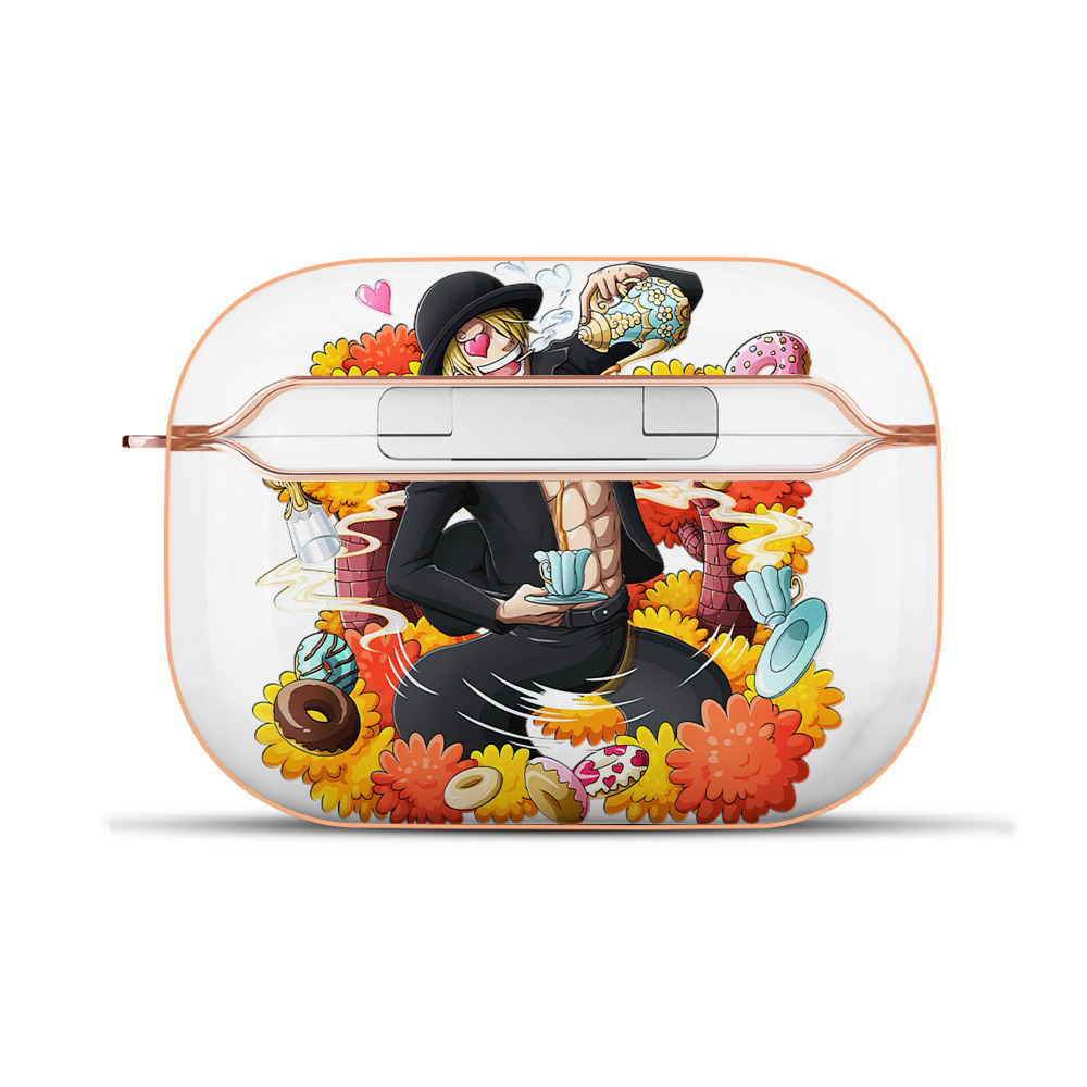 ワンピース サンジ ONE PIECE Sanji 【AirPods Pro用】ハードシェル保護ケース｜耐衝撃・防指紋・カラビナ付き商品仕様