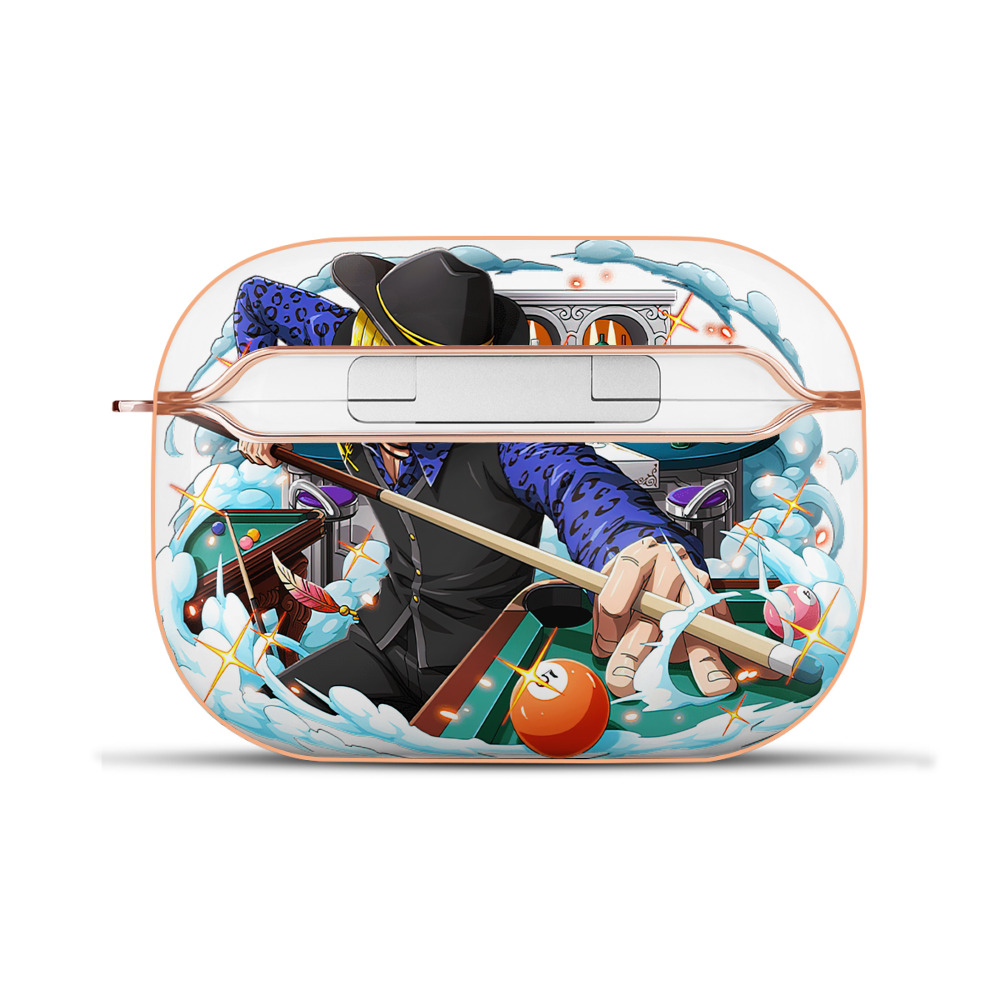 ワンピース サンジ ONE PIECE Sanji 【AirPods Pro用】ハードシェル保護ケース｜耐衝撃・防指紋・カラビナ付き商品仕様